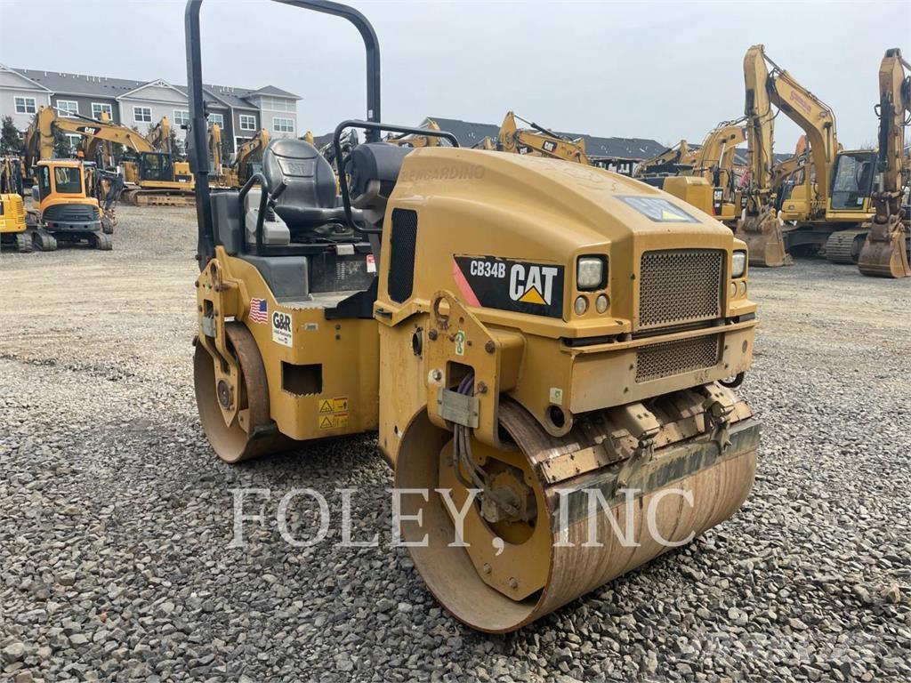 CAT CB34B Rodillos de doble tambor