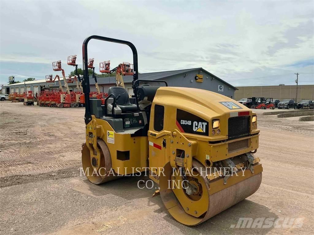 CAT CB34B Rodillos de doble tambor