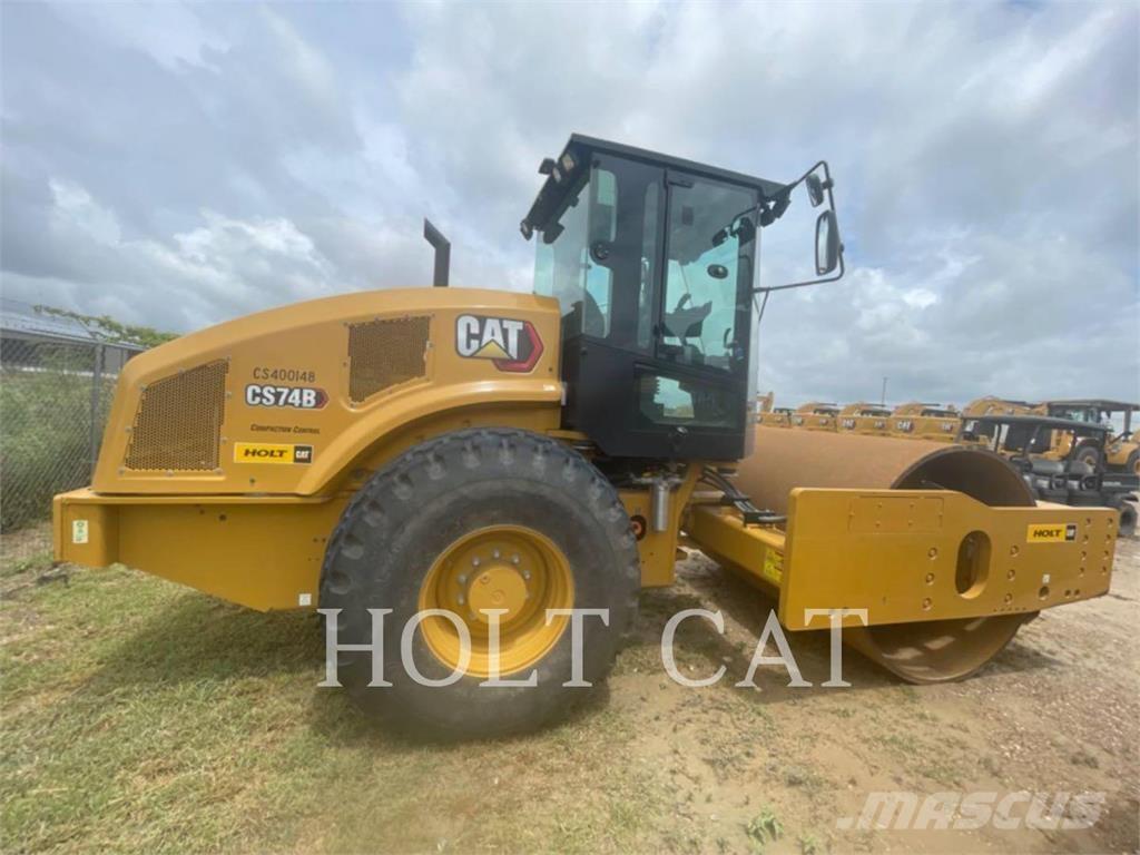 CAT CS74B CAB Rodillos de un solo tambor