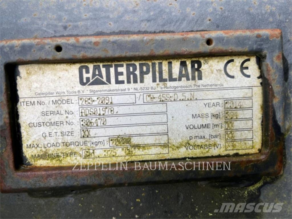 CAT CW45S Conectores rápidos