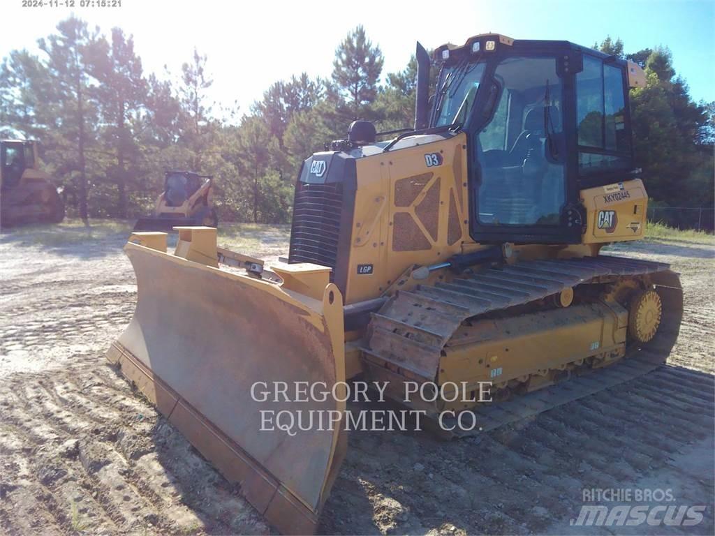 CAT D3 Buldozer sobre oruga