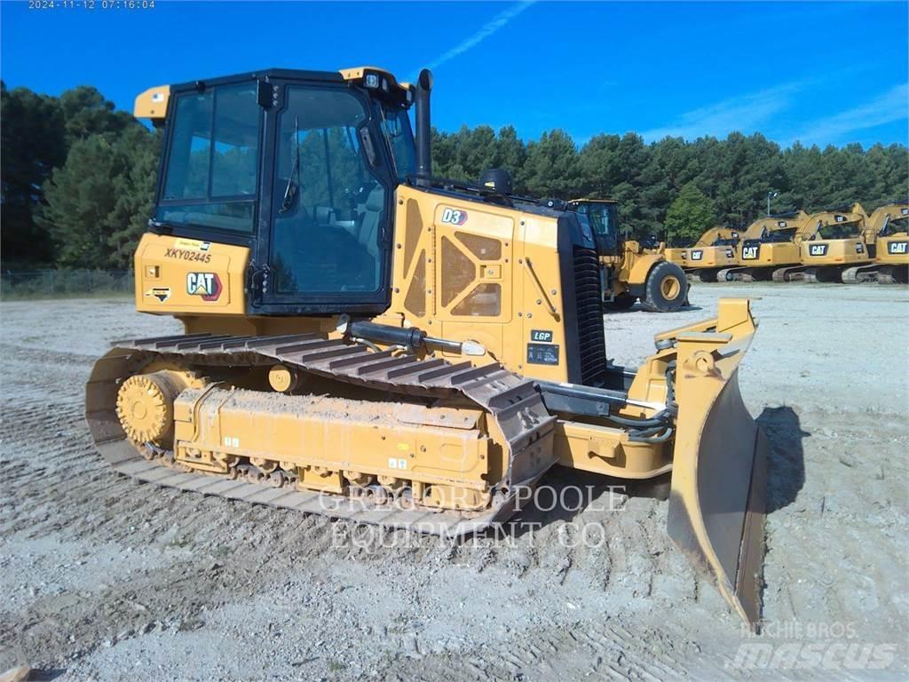 CAT D3 Buldozer sobre oruga