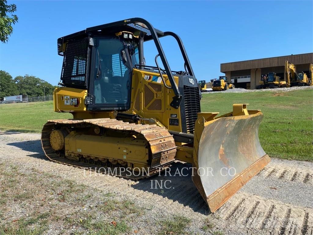 CAT D3LGP Buldozer sobre oruga