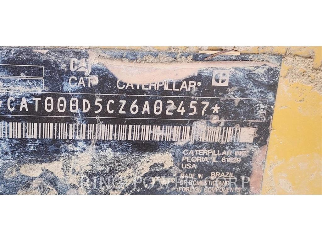 CAT D5VPEW Buldozer sobre oruga