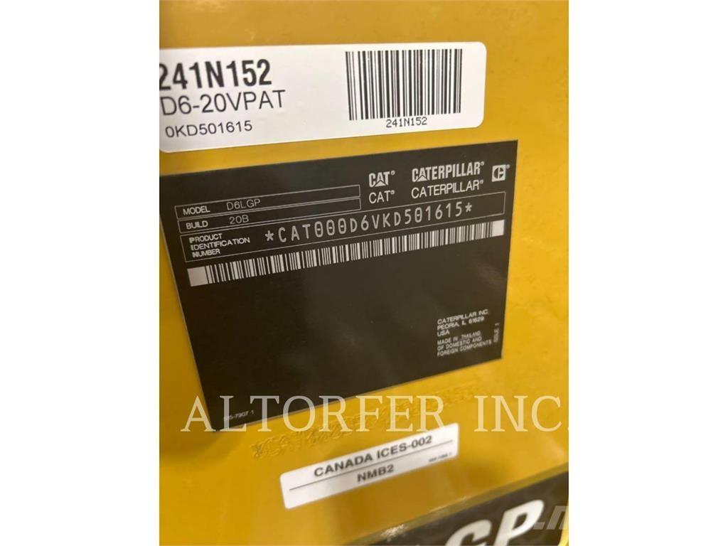 CAT D6-20VPAT Buldozer sobre oruga
