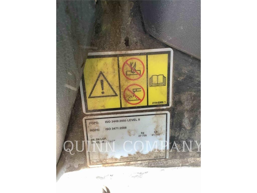 CAT D6 LGP Buldozer sobre oruga