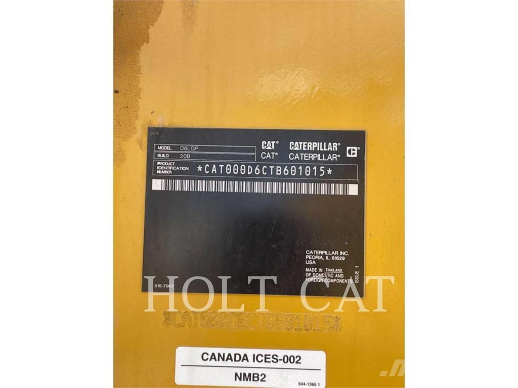 CAT D6 LGP Buldozer sobre oruga