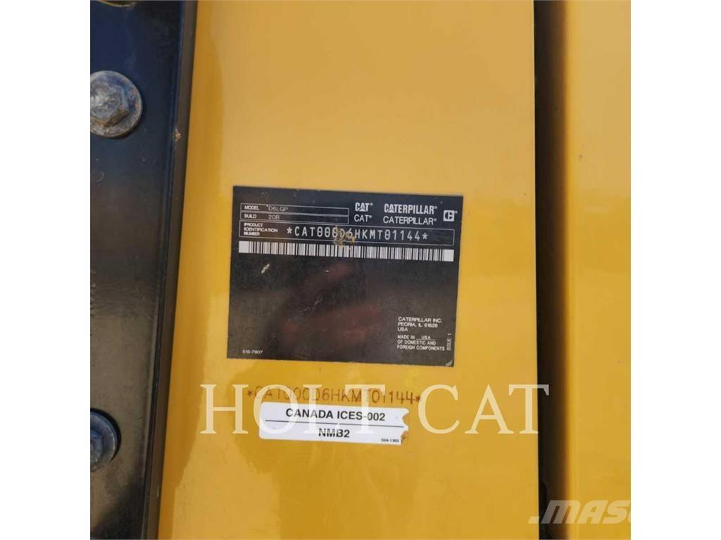 CAT D6 LGP Buldozer sobre oruga