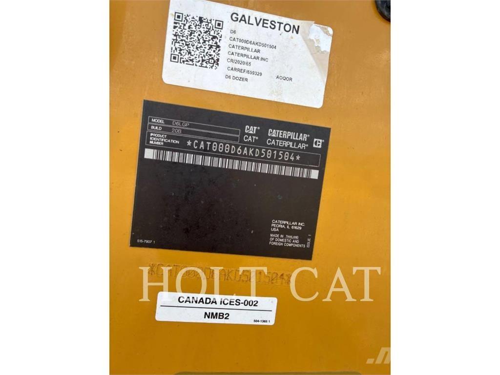 CAT D6 LGPVP3 Buldozer sobre oruga