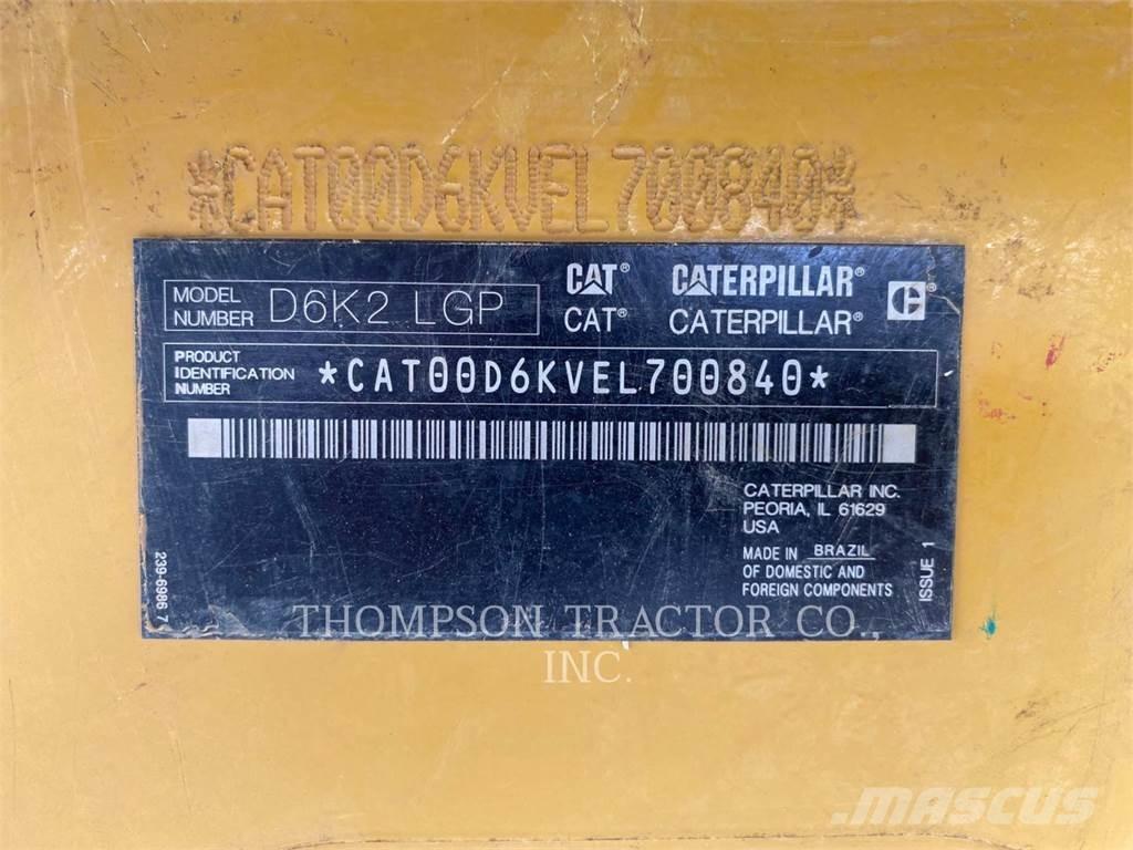 CAT D6K2LGP Buldozer sobre oruga
