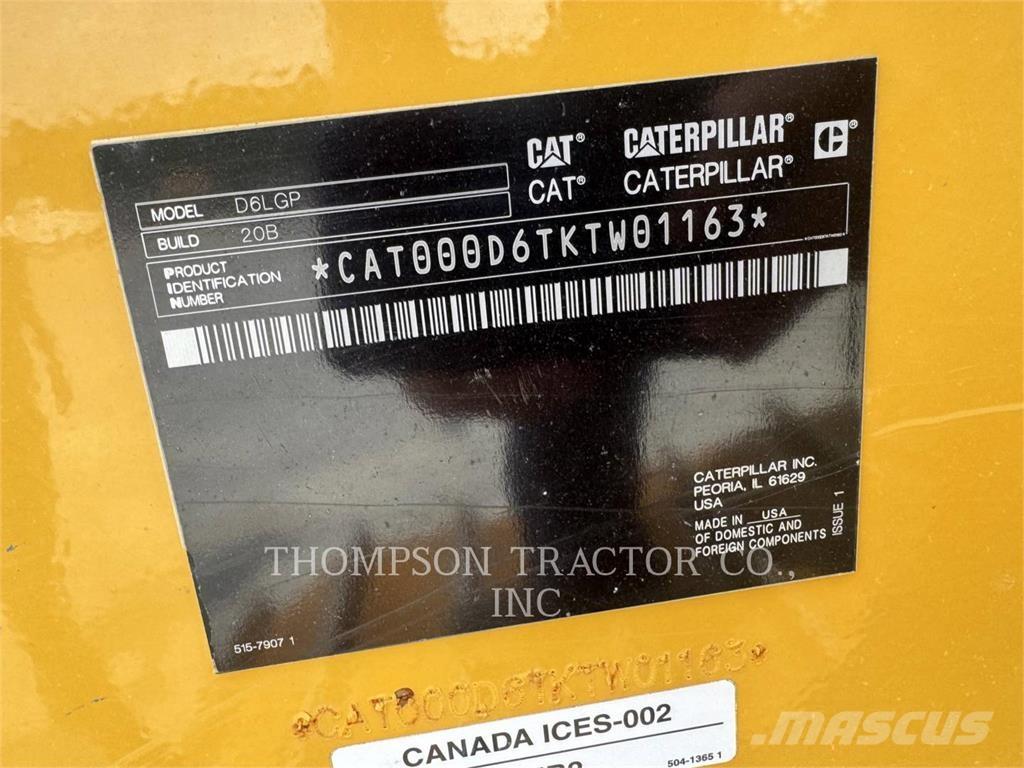 CAT D6VP Buldozer sobre oruga