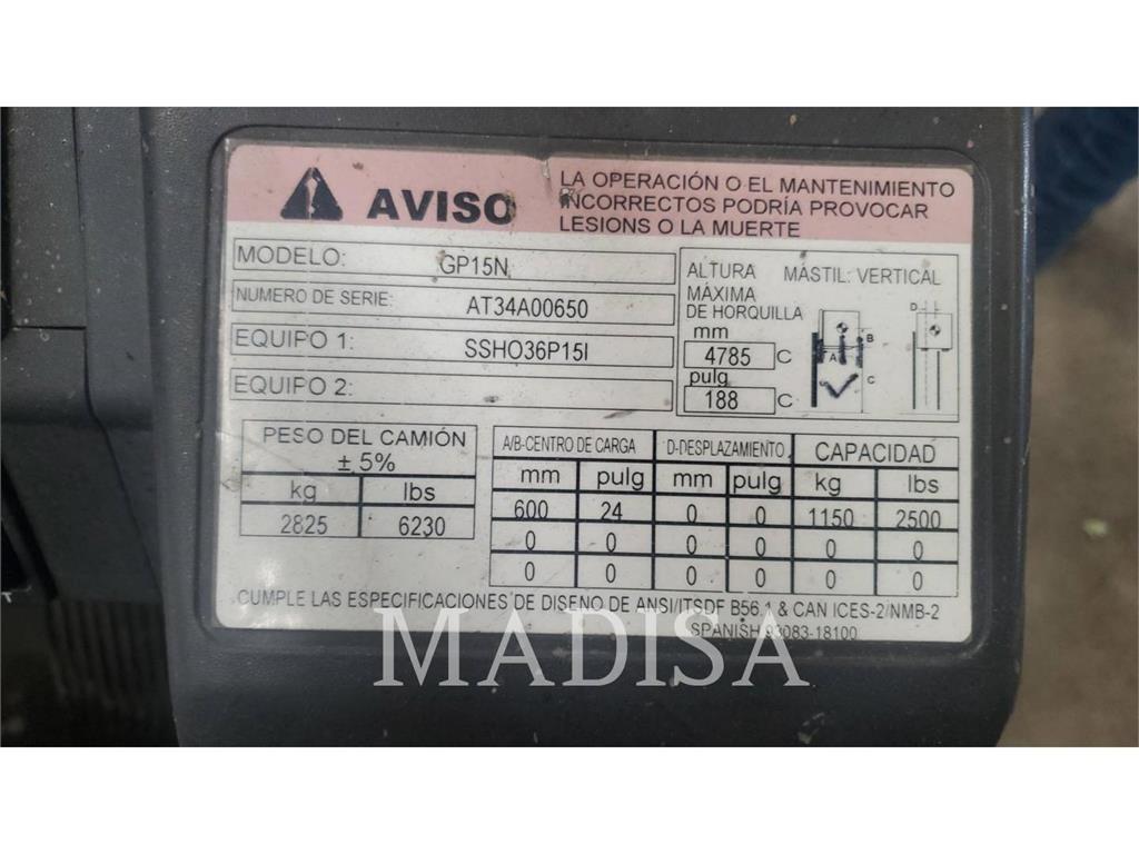 CAT GP15N5-LE Camiones LPG