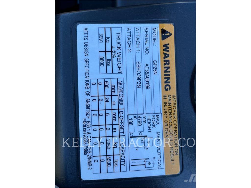 CAT GP25N Montacargas - otros