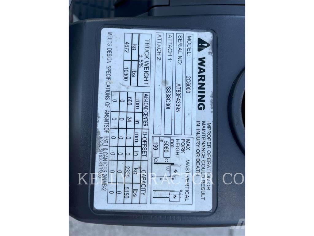 CAT MCF2C60004 Camiones LPG