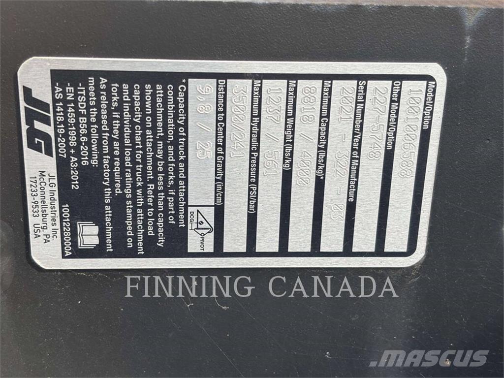 CAT TH62-CR-74 Horquillas