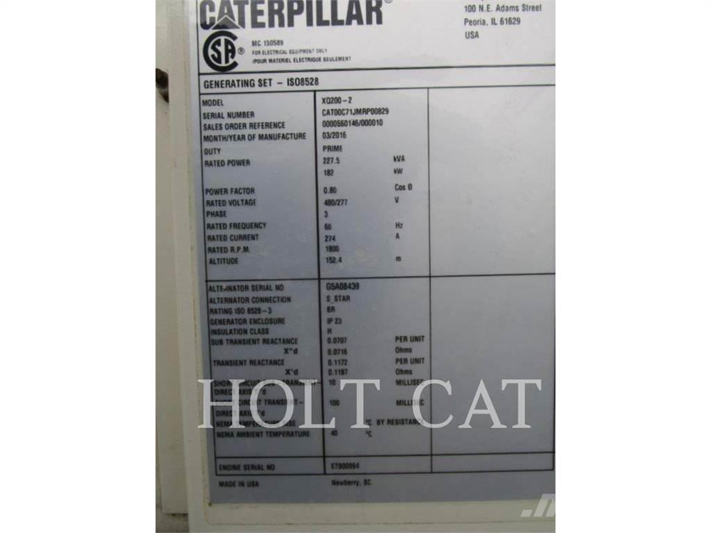 CAT XQ 200 Otros Generadores
