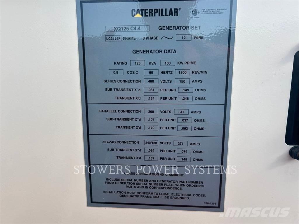 CAT XQ125 Otros Generadores