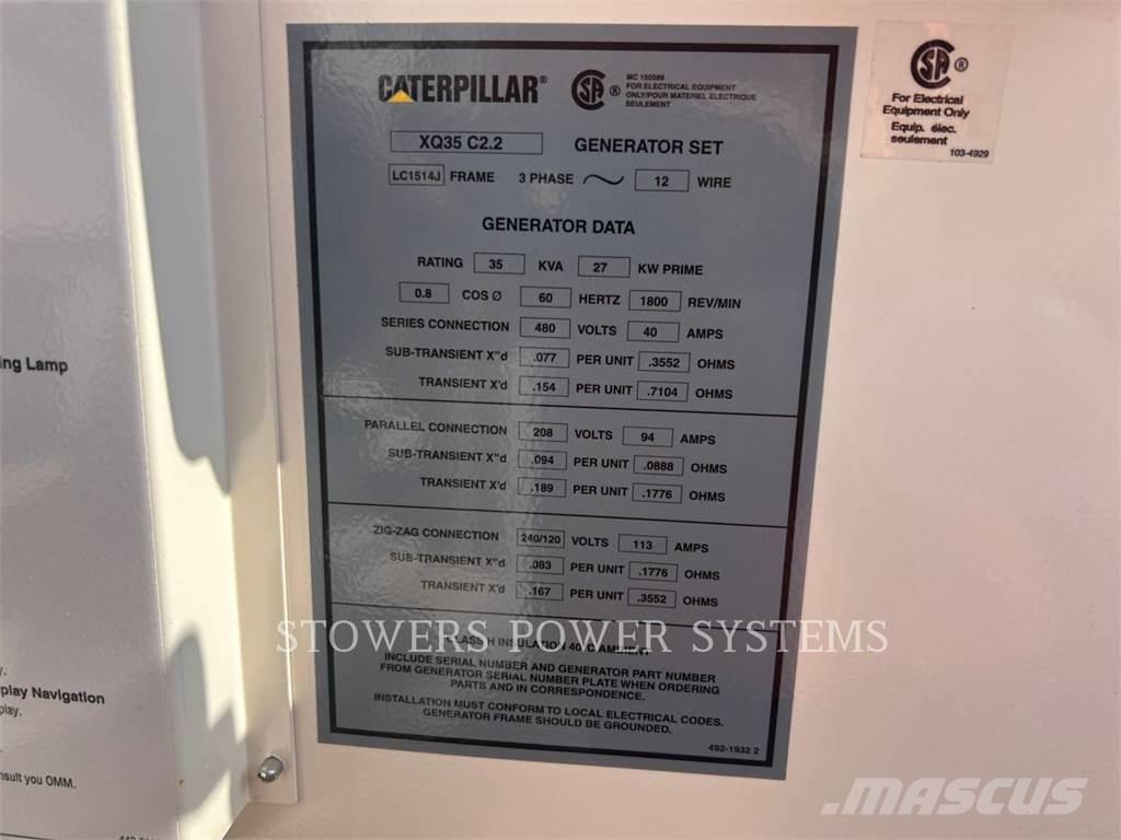 CAT XQ35 Otros Generadores