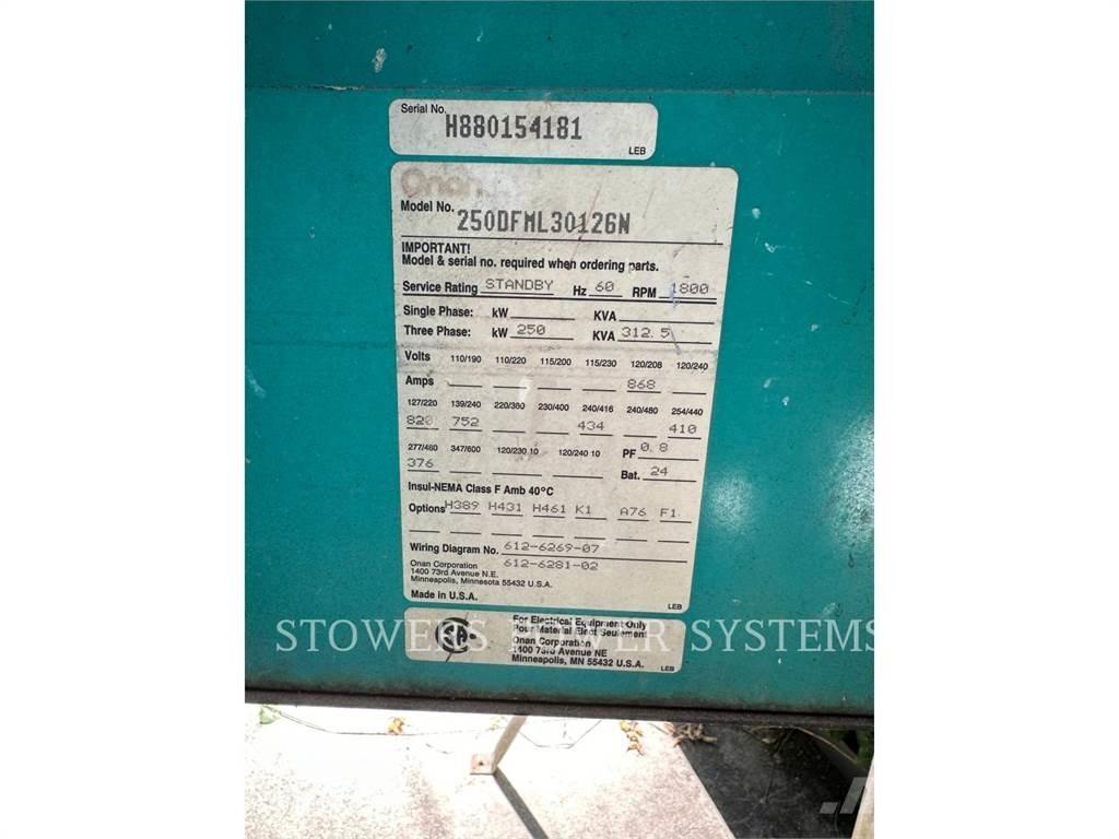 Cummins 250DFML Generadores diésel