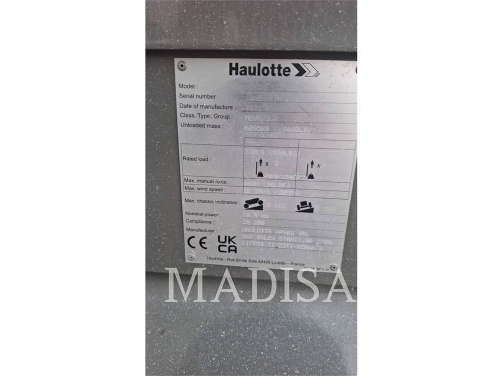 Haulotte HA16 RTJ Plataformas con brazo de elevación manual