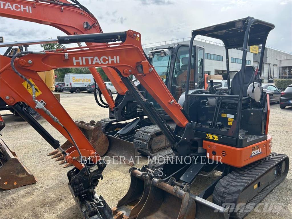 Hitachi ZX26U-6 Excavadoras sobre orugas