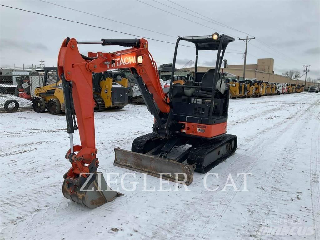 Hitachi ZX27U Excavadoras sobre orugas