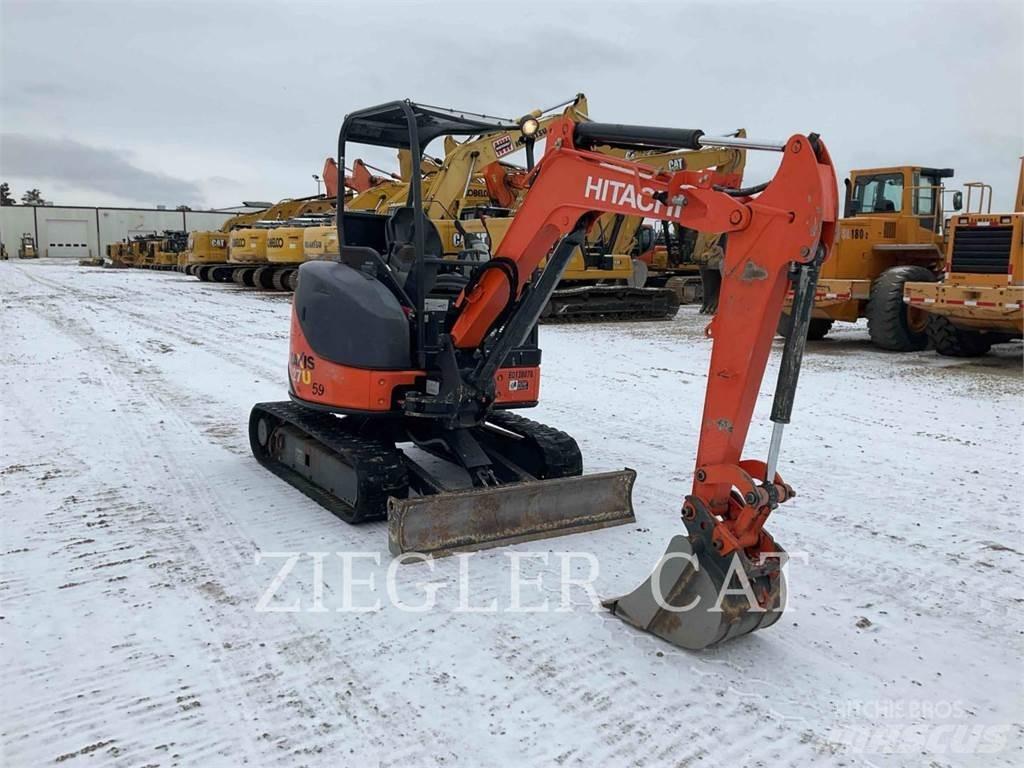 Hitachi ZX27U Excavadoras sobre orugas