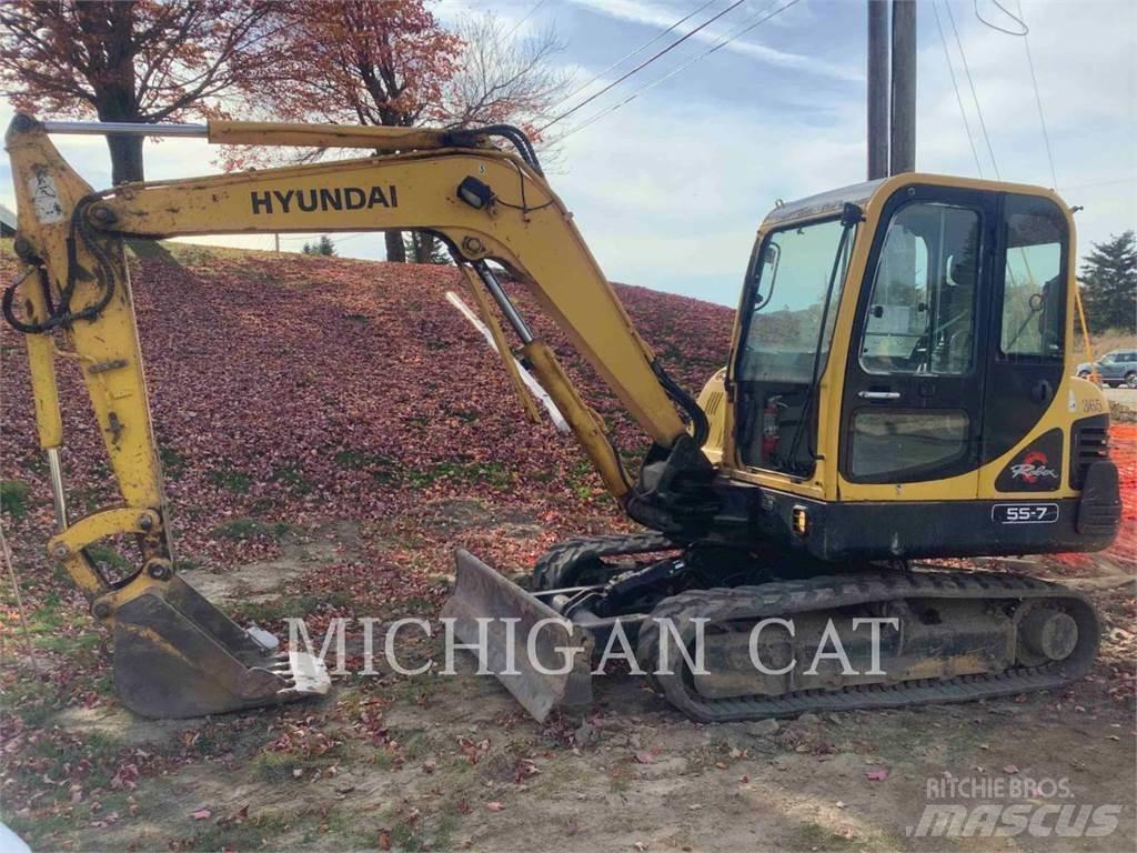 Hyundai ROBEX55 Excavadoras sobre orugas