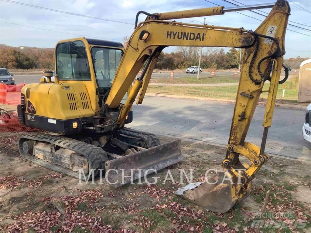 Hyundai ROBEX55 Excavadoras sobre orugas