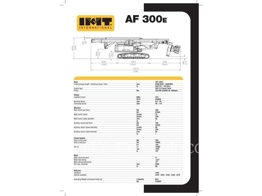 IMT AF300E Perforadora de superficie