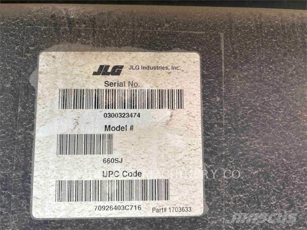 JLG 660SJ Plataformas con brazo de elevación manual