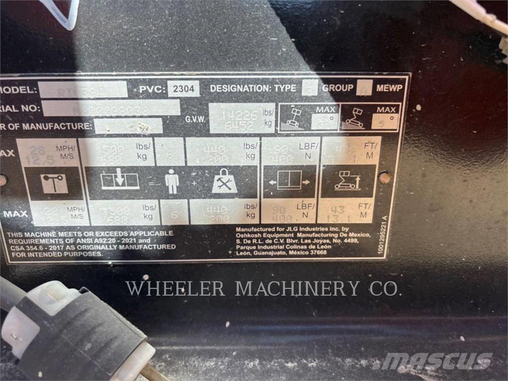 JLG RT4394 Plataformas tijera