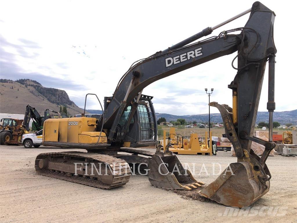 John Deere 200DLC Excavadoras sobre orugas