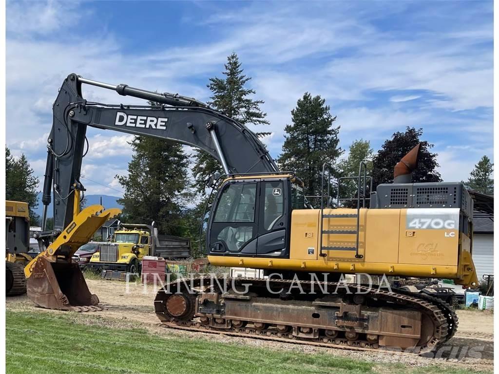 John Deere 470G Excavadoras sobre orugas