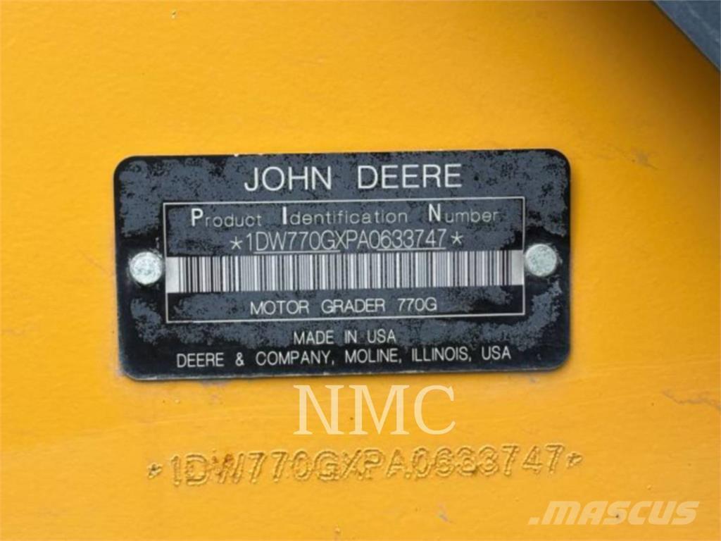 John Deere 770G Niveladoras