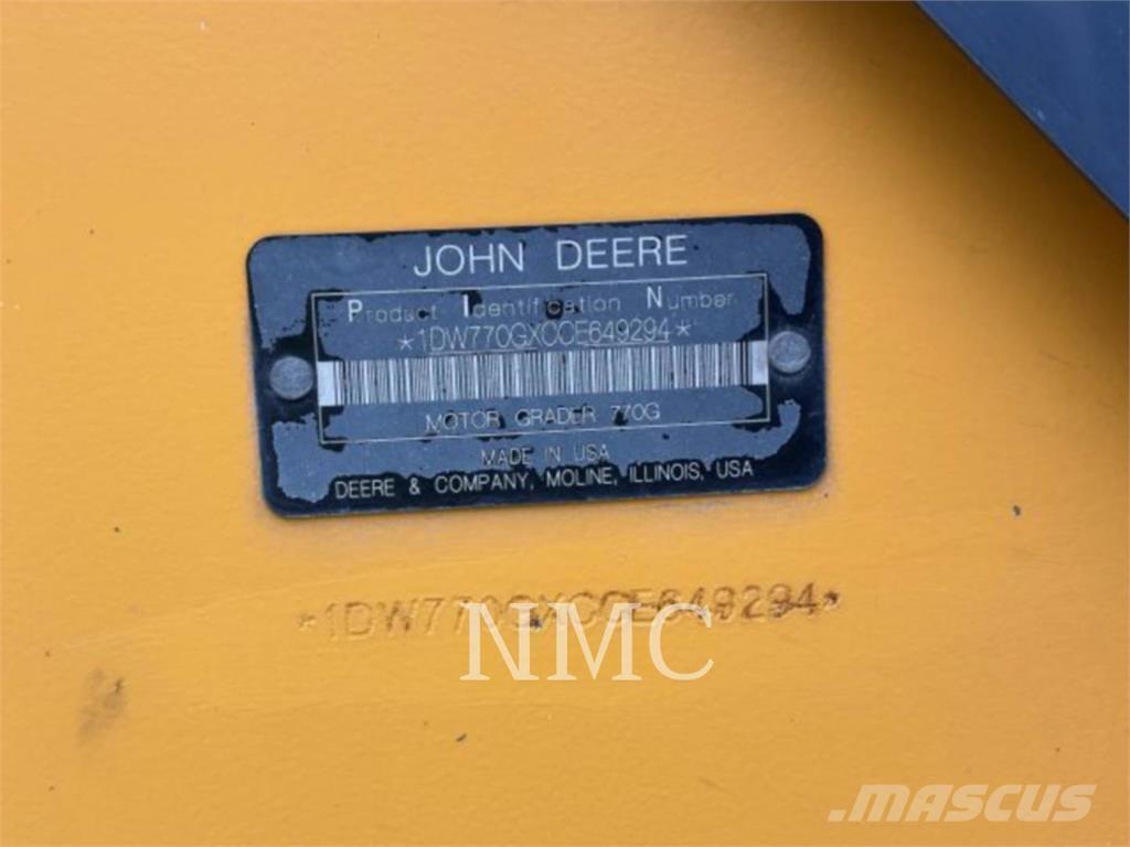 John Deere 770G_JD Niveladoras