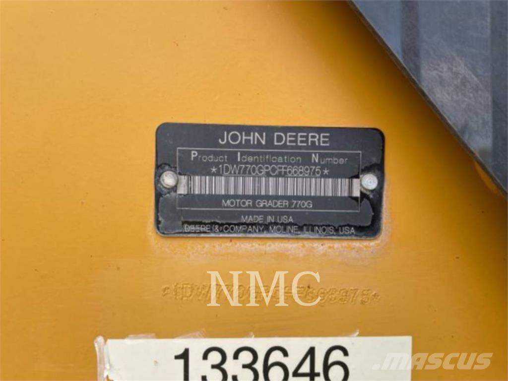 John Deere 770GP_JD Niveladoras