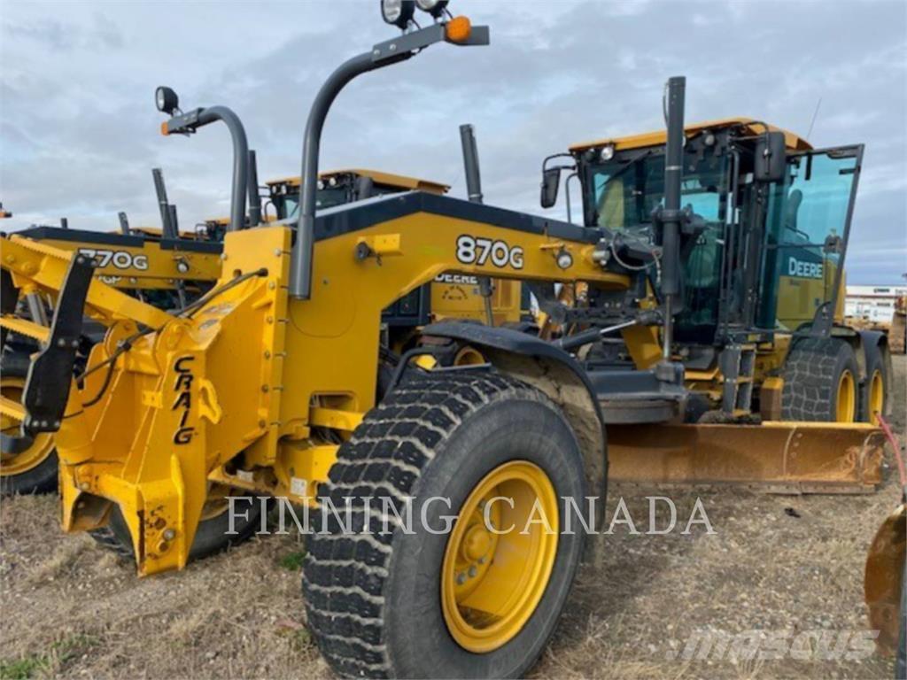 John Deere 870G Niveladoras