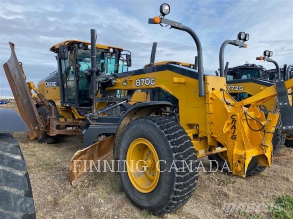 John Deere 870G Niveladoras
