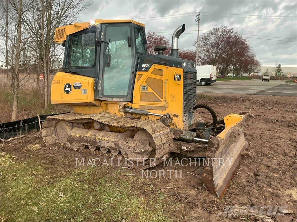 John Deere & CO. 550K Buldozer sobre oruga