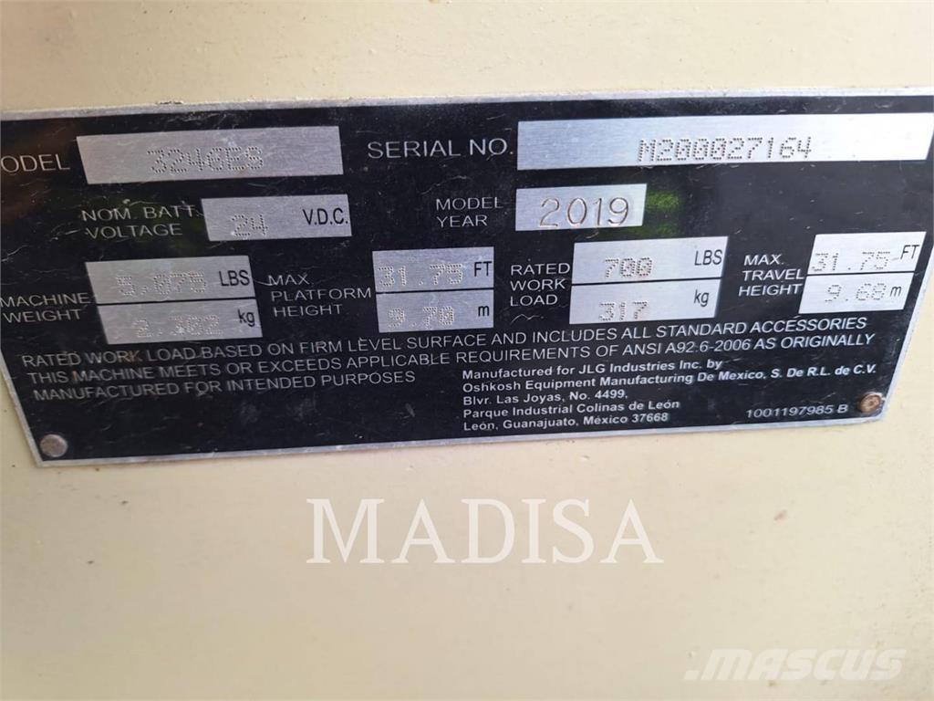 Jungheinrich 3246ES Plataformas tijera