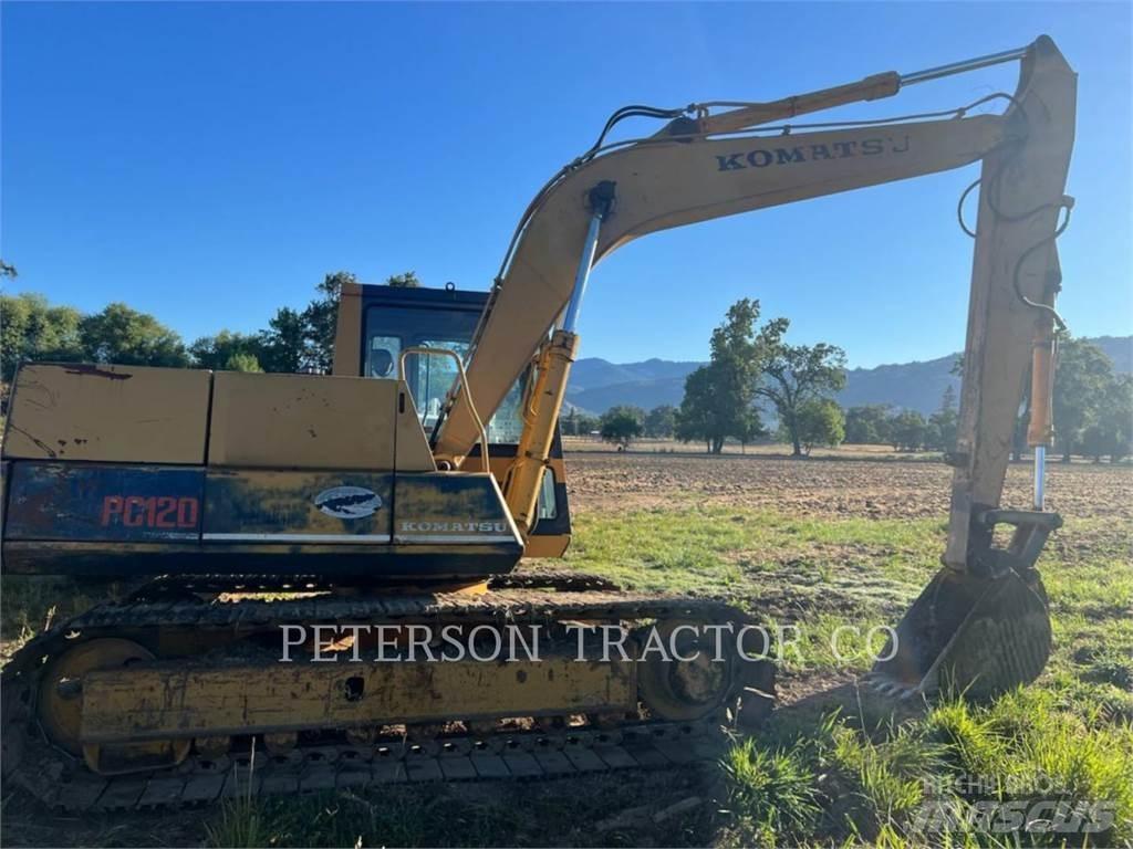 Komatsu PC120 Excavadoras sobre orugas