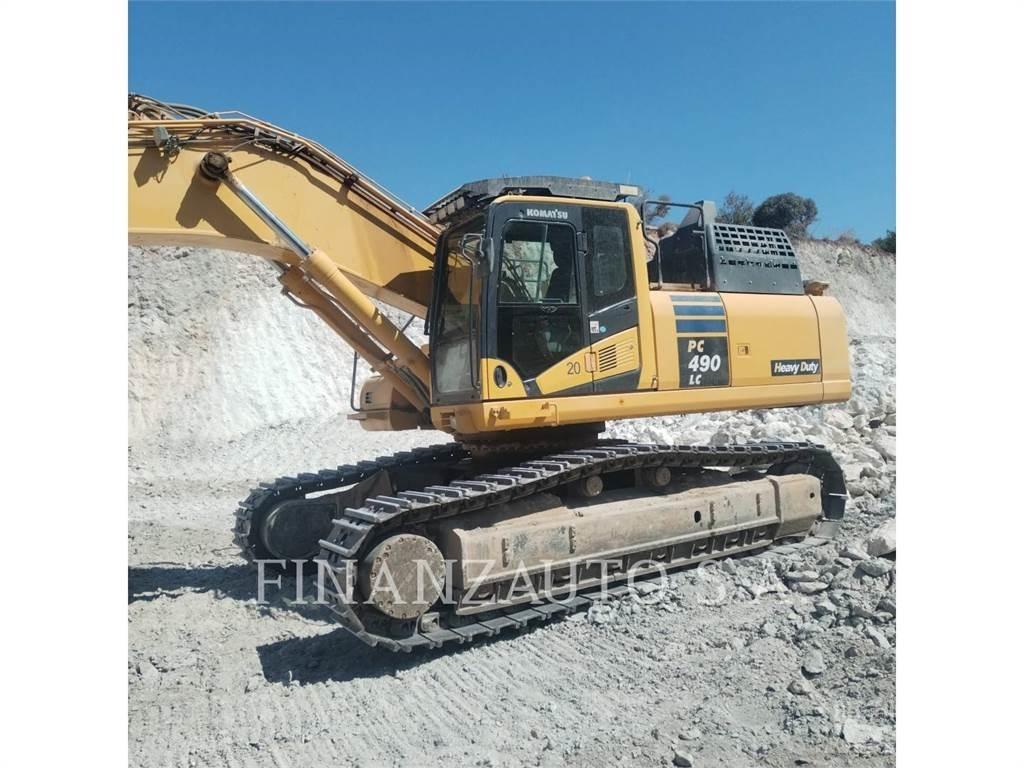 Komatsu PC490 Excavadoras sobre orugas