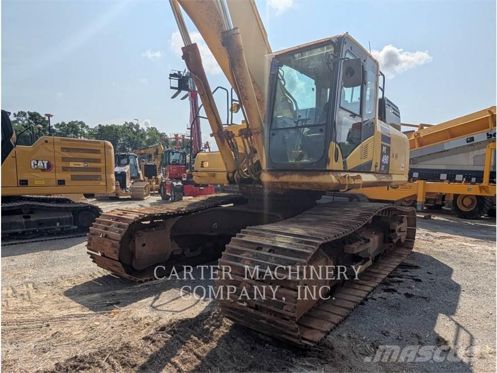 Komatsu PC490 Excavadoras sobre orugas