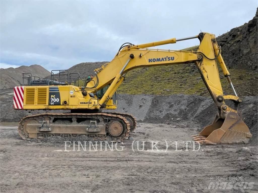 Komatsu PC700 Excavadoras sobre orugas