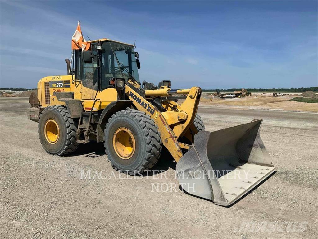 Komatsu WA270-7 Cargadoras sobre ruedas