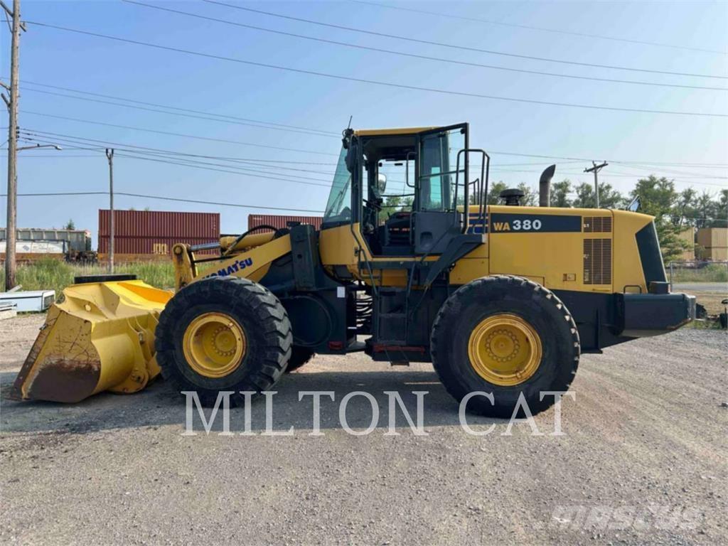 Komatsu WA380 Cargadoras sobre ruedas