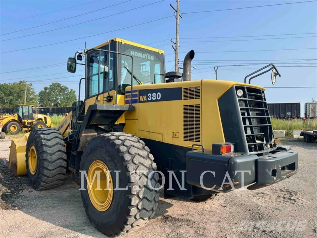 Komatsu WA380 Cargadoras sobre ruedas
