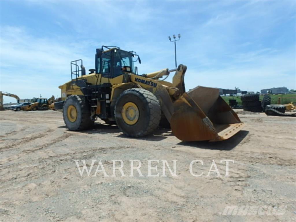 Komatsu WA500-7 Cargadoras sobre ruedas