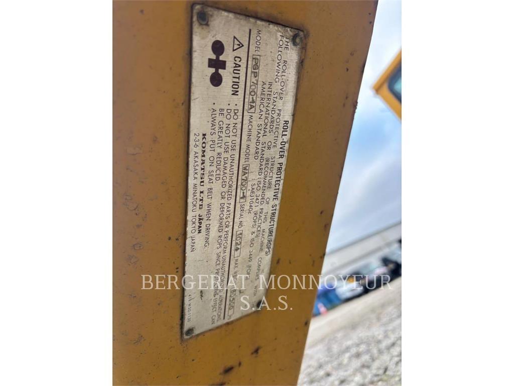 Komatsu WA700 Cargadoras sobre ruedas